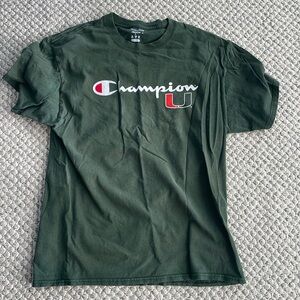 Men’s Champion Miami Hurricanes T Shirt